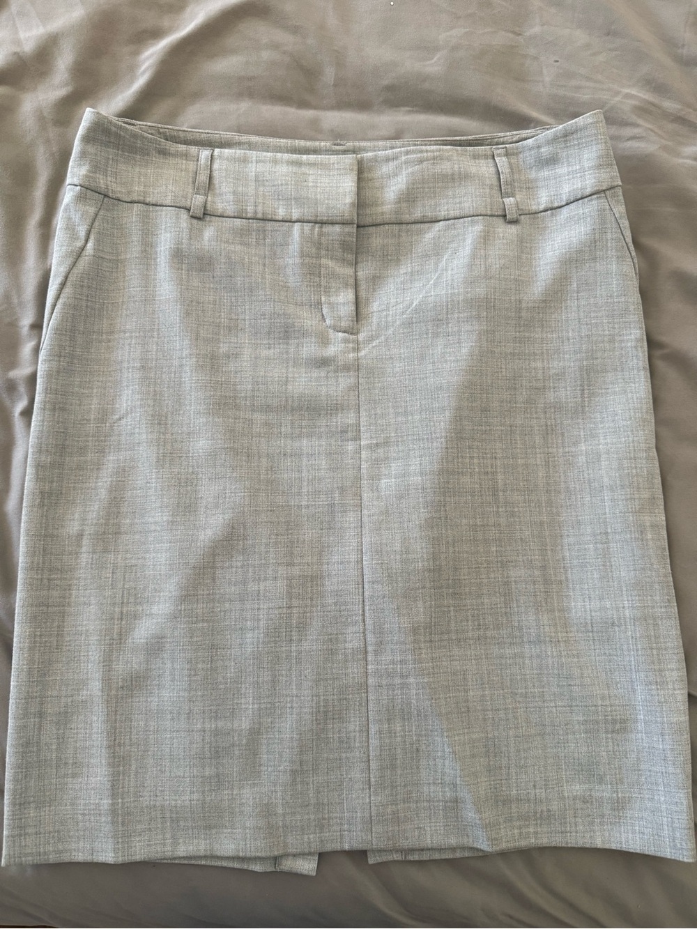 Express Light Gray Women's Pencil Skirt